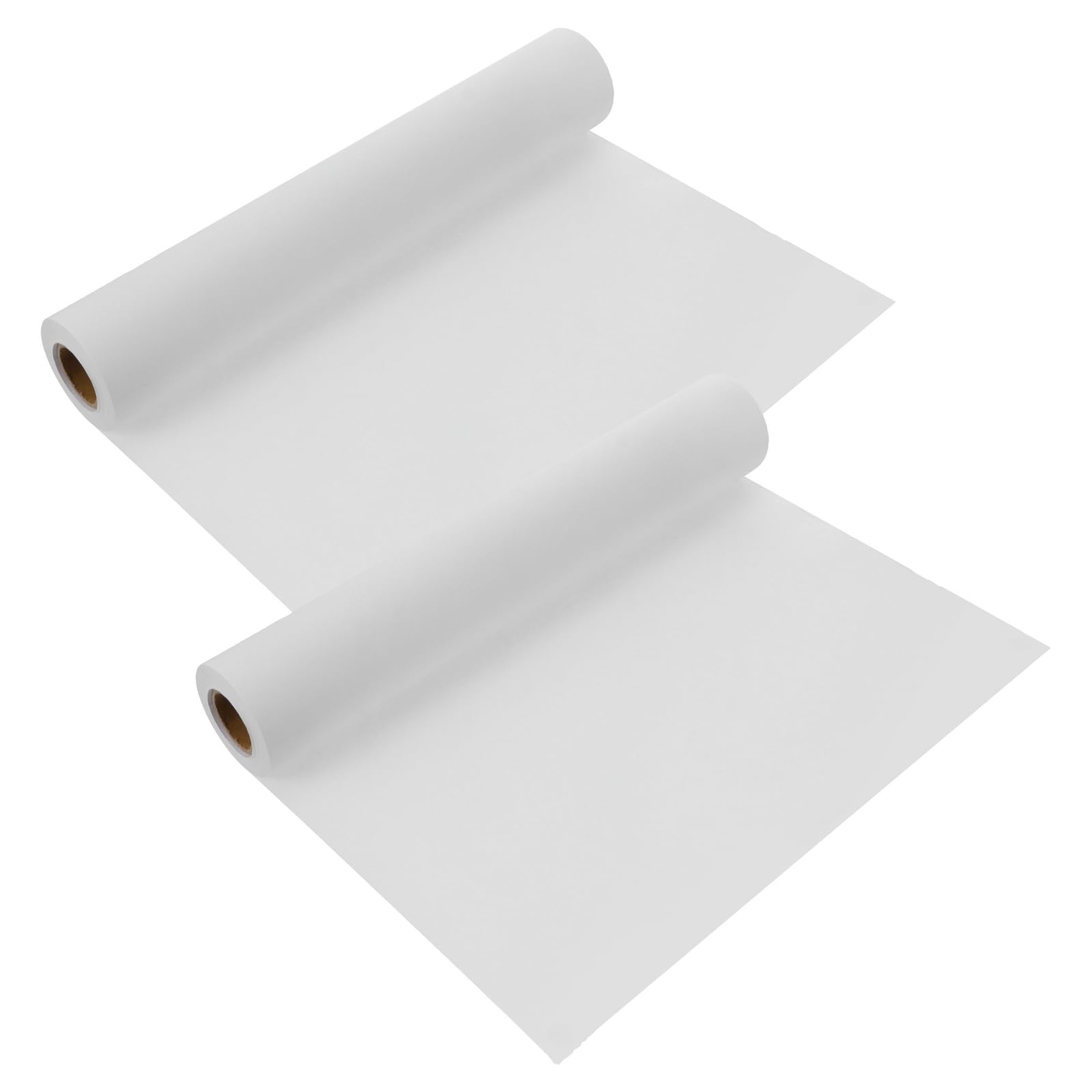2 Rolls White Drawing Paper for Kids - Easel Paper Pad for Painting Practice, Sketching & Art Projects - Blank Sketch Paper, Rice Paper Replacement - Ideal for Toddlers, Classroom & Home Art Activities