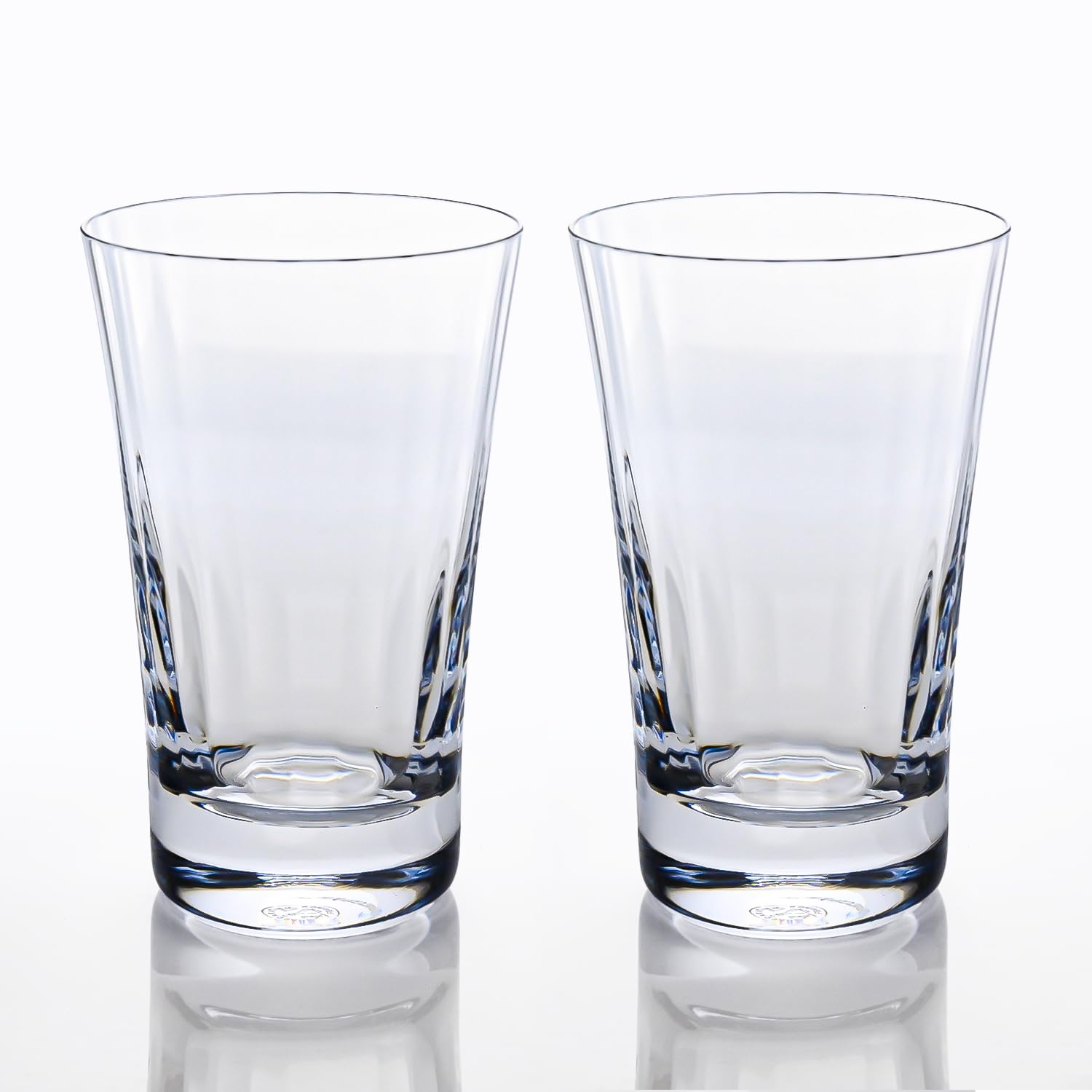 Premium Baccarat Mille Nuits Highball Glasses Set of 2 - Elegant Crystal Drinking Cups for Cocktails, Whiskey & Wine - Perfect for Home Bar, Dinner Parties & Luxury Gifts