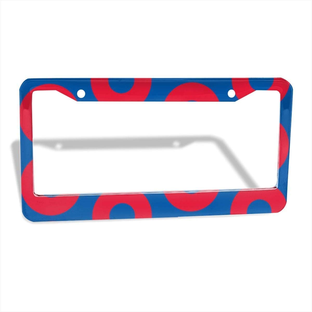 WHXSSJ Aluminum Universal License Plate Frame - Durable & Rust-Proof Car License Plate Holder for Cars, Trucks & SUVs - Perfect for Customization & Vehicle Protection