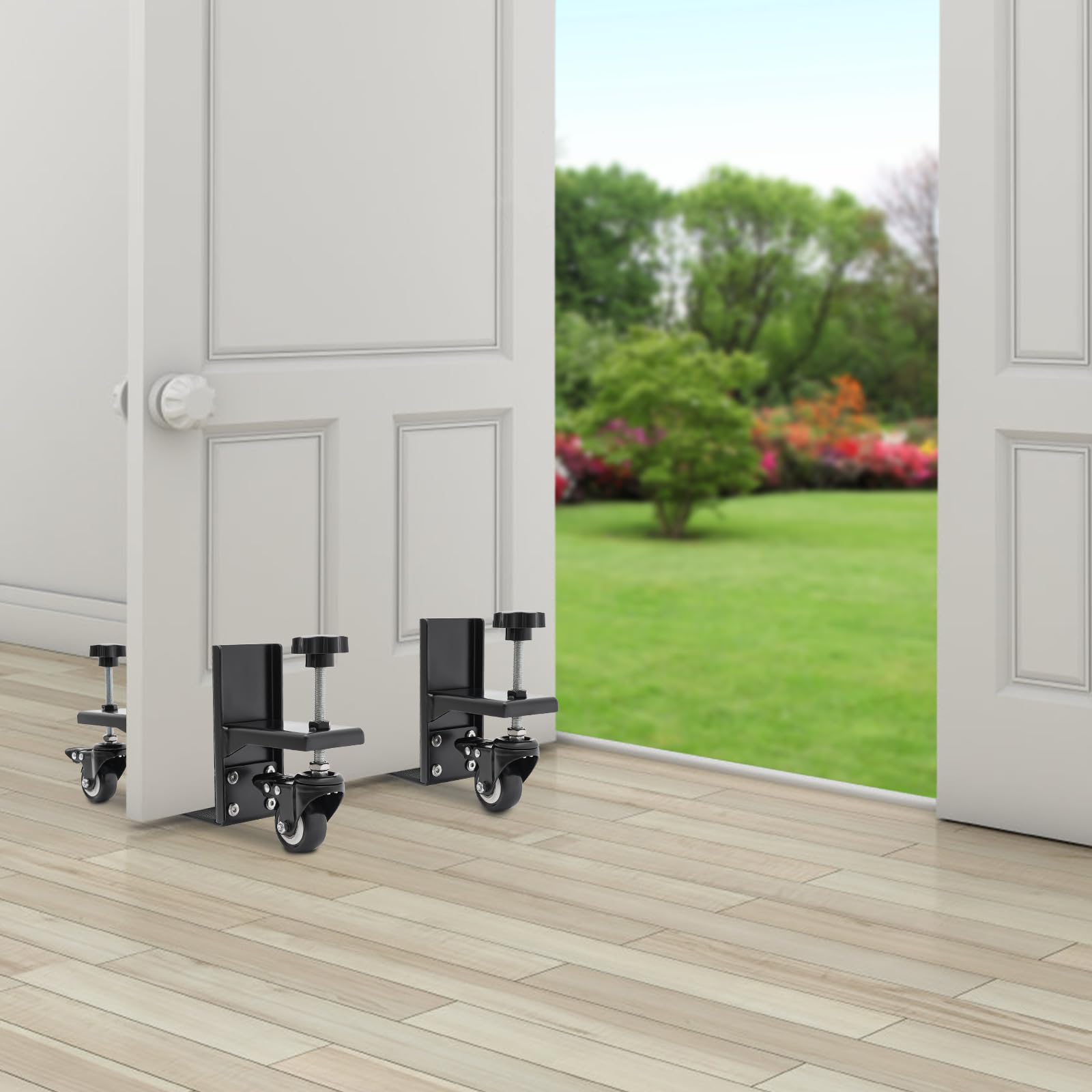 2-Pack Heavy Duty Door Hanging Jig Kit - 1000lb Capacity for 1-2.375