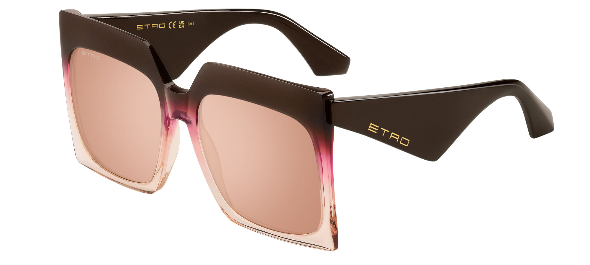 Brown Fuchsia/Pink Mirror