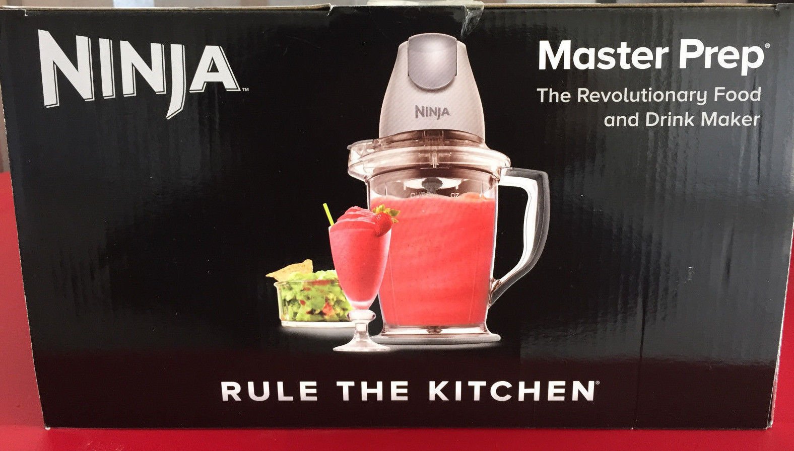 Ninja QB900B Master Prep Professional Blender & Food Processor - 450W Power, Gray (Model QB900B) - Perfect for Smoothies, Shakes, Ice Crushing & Food Prep