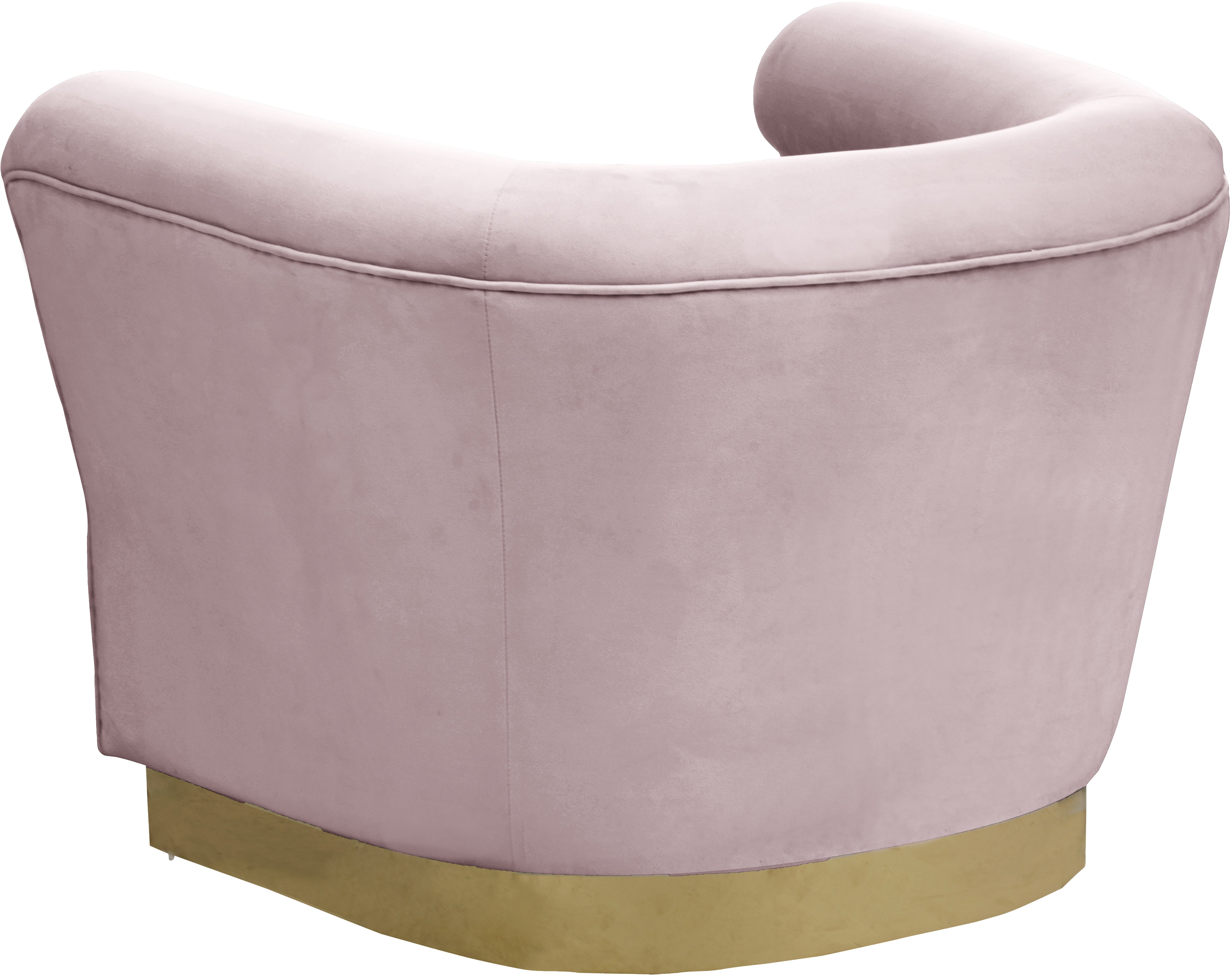 Bellini Velvet Chair - Modern Accent Armchair for Living Room, Bedroom & Office - Plush Upholstered Lounge Chair with Sturdy Metal Legs - Perfect for Home Decor, Reading Nook or Cozy Corner