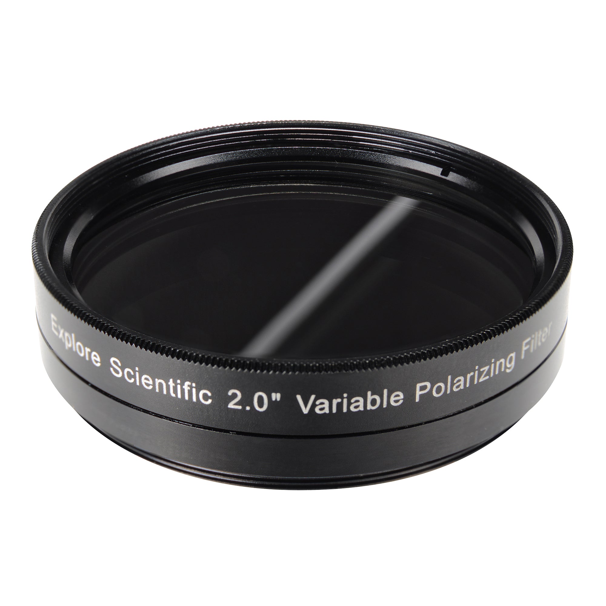Explore Scientific 2 Variable Polarizing Filter for DSLR Cameras - Enhance Sky & Water Photography with Adjustable Polarization Effect