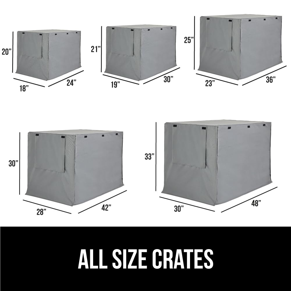 Gorilla Grip Dog Crate Cover for Amazon Basics 42