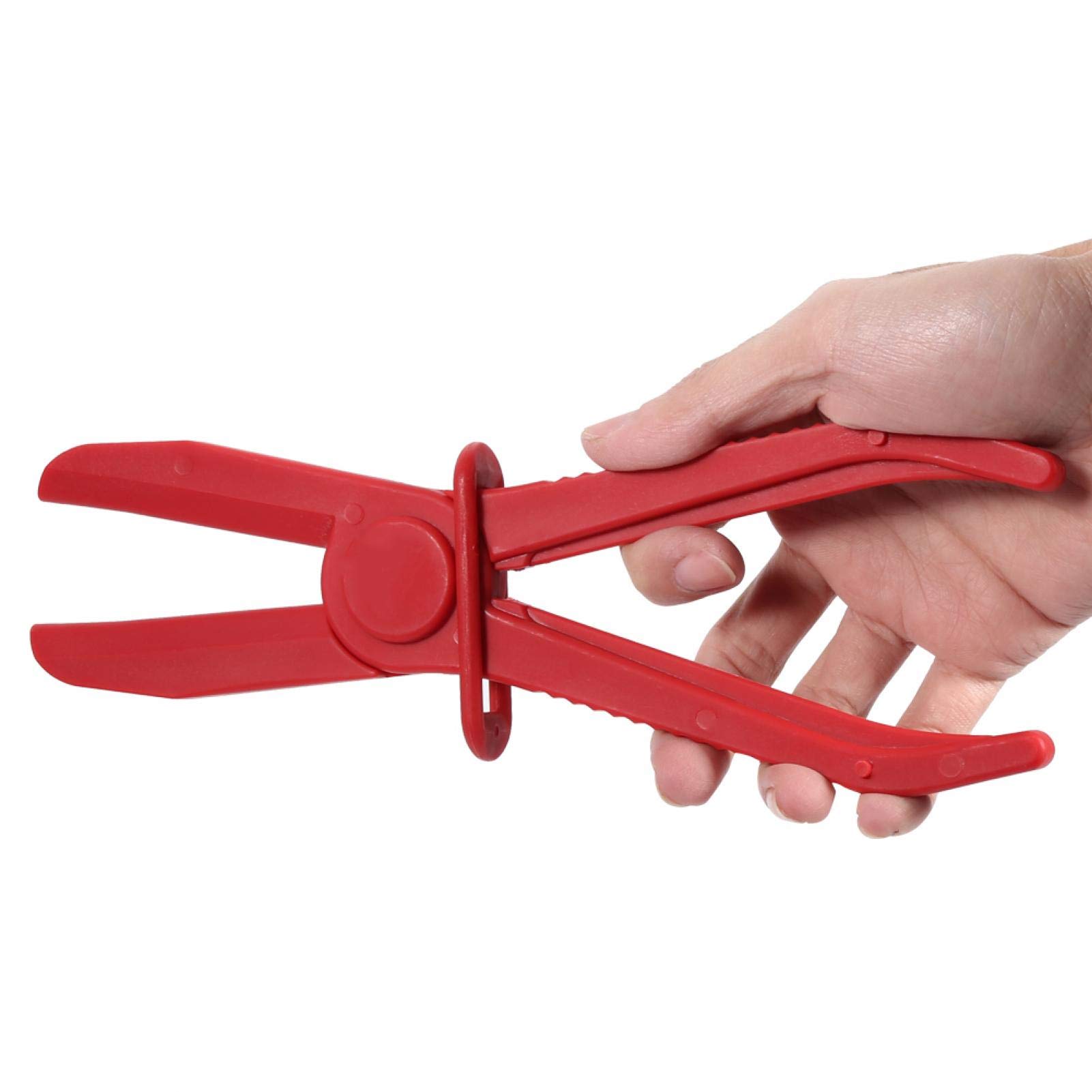 Flexible Hose Pliers Set - 3pc Nylon Clamp Tool for Brake Fuel Water Lines - DIY & Auto Repair