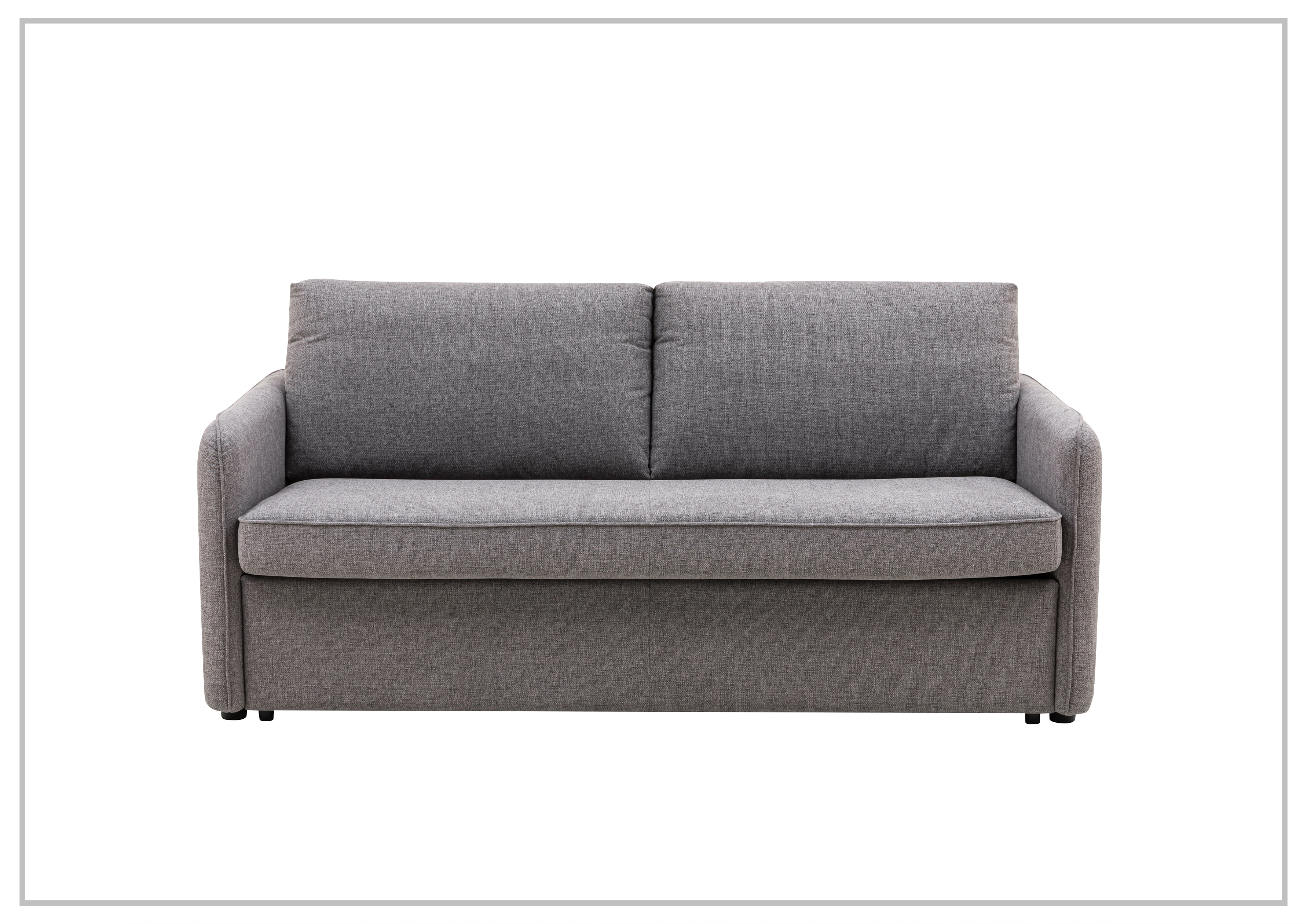 Gio Italia New York Queen Size Fabric Sleeper Sofa with Memory Foam - Affordable Convertible Sofa Bed for Small Spaces, Guest Rooms & Apartments