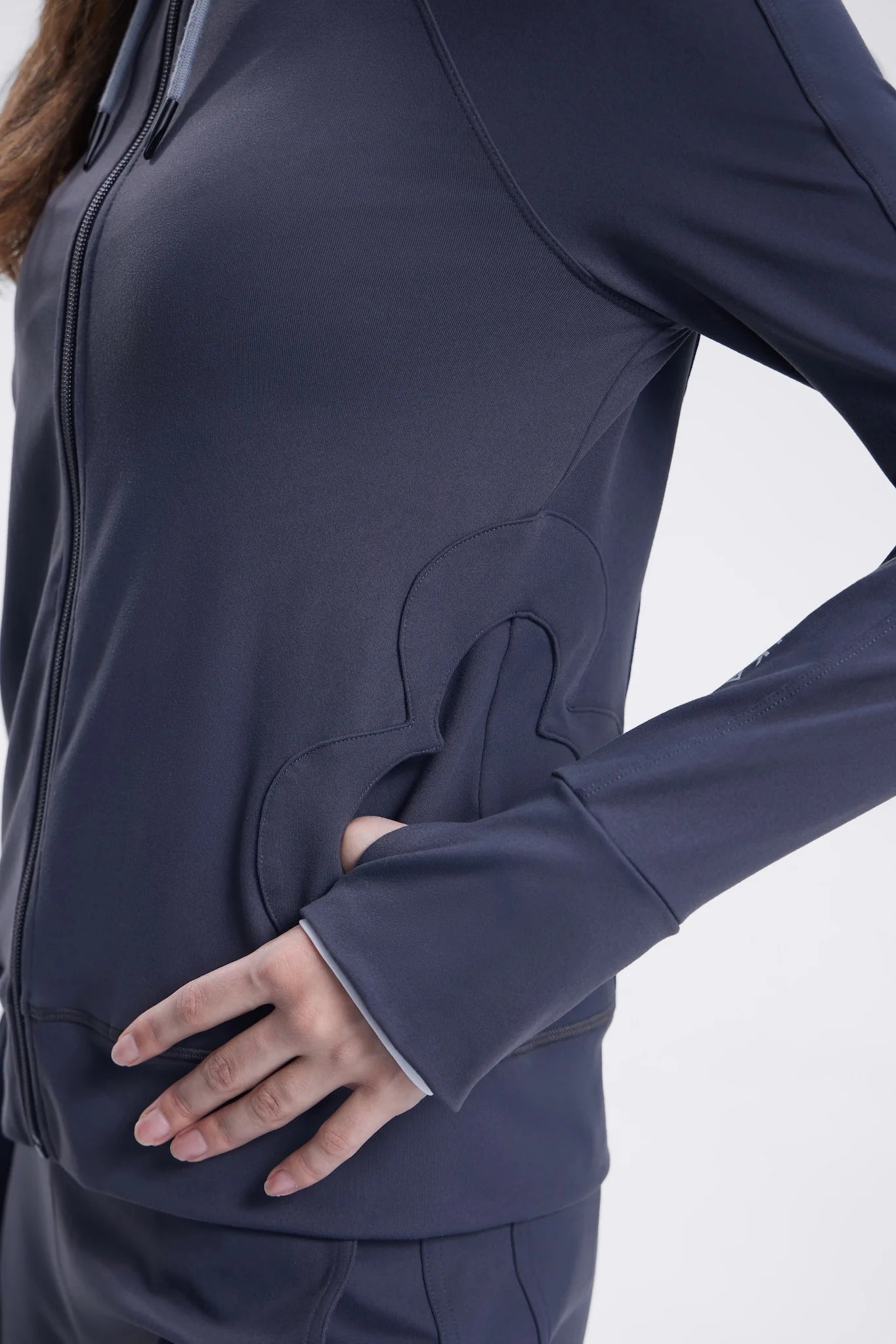 Willow Zip Long Sleeve Women's Fleece Jacket - Warm Winter Outerwear for Hiking, Camping & Outdoor Activities