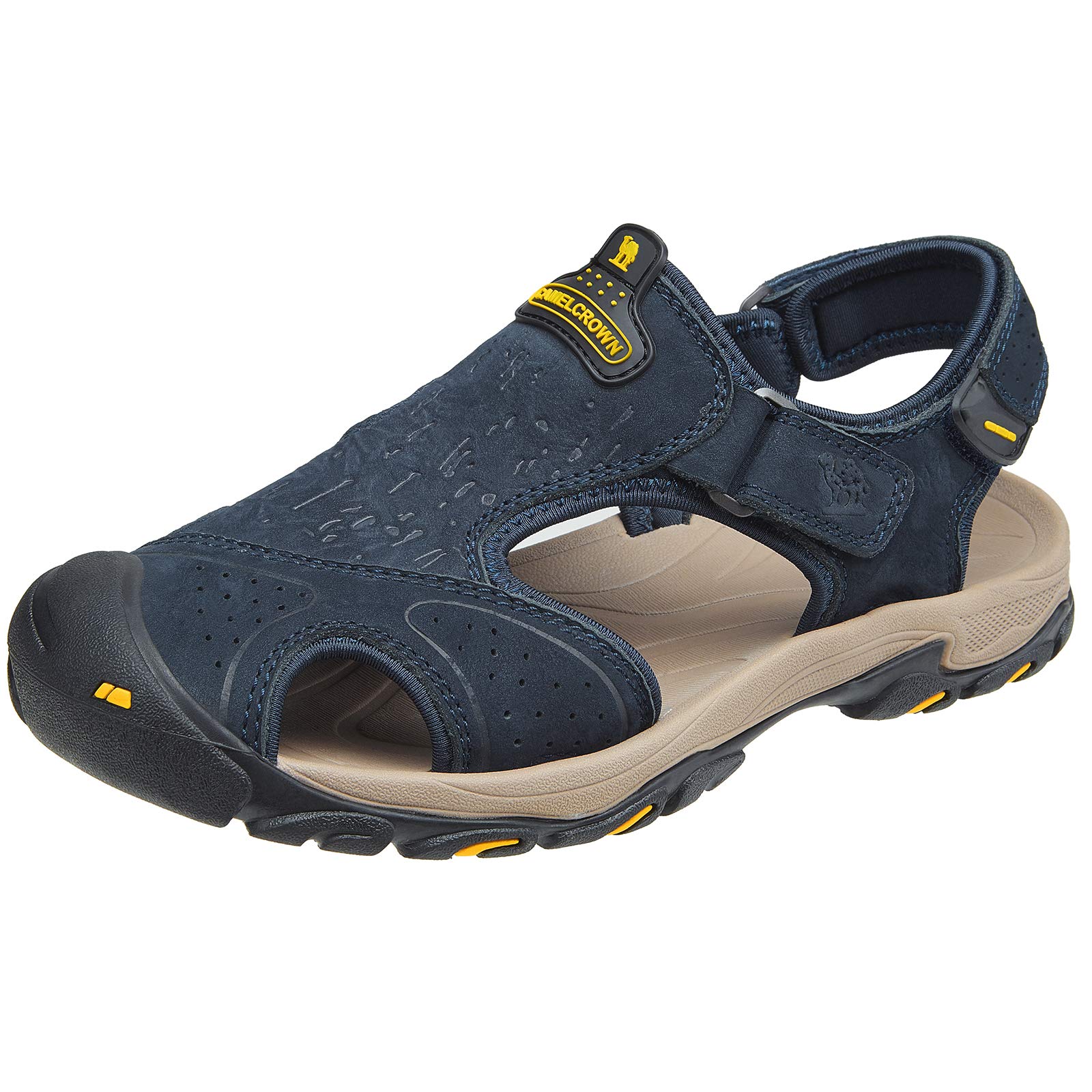 CAMEL CROWN Men's Waterproof Hiking Sandals for Outdoor Beach Sports - Size 7-12