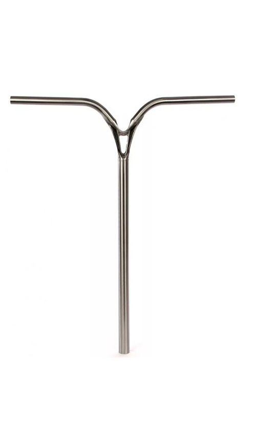 Ethic Deildegast Scooter Bar Raw 720mm - High-Performance Scooter Handlebar for Street & Park Riding - Perfect for Tricks, Stunts, and Urban Commuting