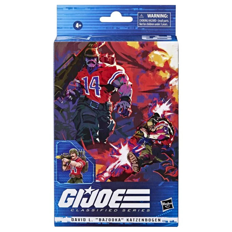 G.I. Joe Classified Series Bazooka Action Figure - 6-Inch Collectible Military Toy with Detailed Accessories | Perfect for Display, Play & G.I. Joe Collections