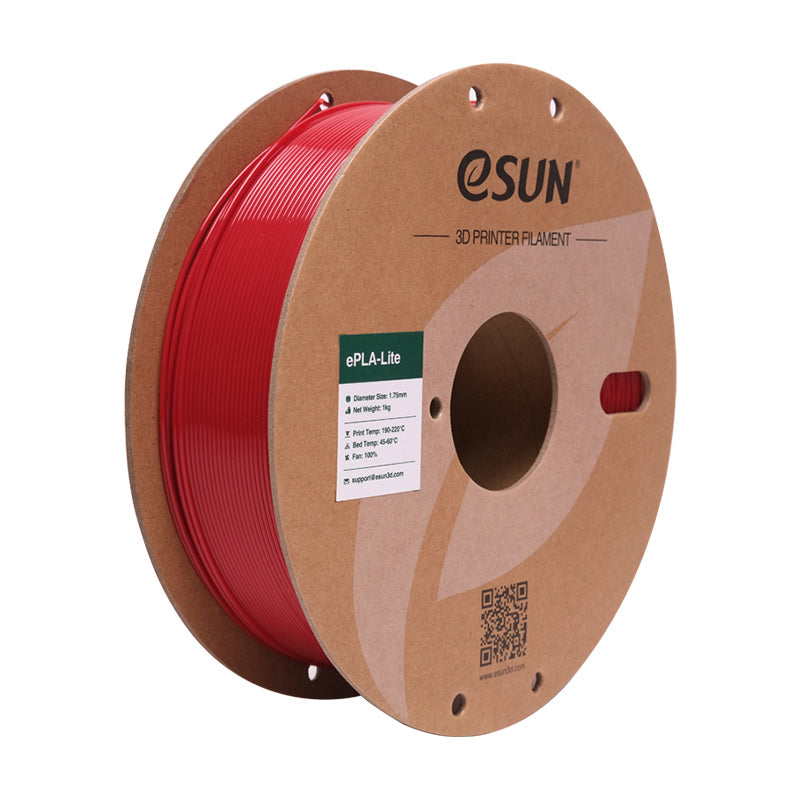 eSun ePLA Lite 3D Printer Filament 1.75mm 1kg Spool - High-Quality PLA Filament for Smooth Printing, Perfect for Beginners & Hobbyists - Ideal for Home, School, and DIY 3D Printing Projects