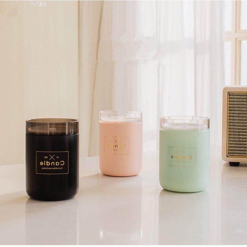 USB Fall Humidifier Candle - Aromatherapy Diffuser with Essential Oils for Home, Office & Bedroom | Perfect for Relaxation, Stress Relief & Better Sleep