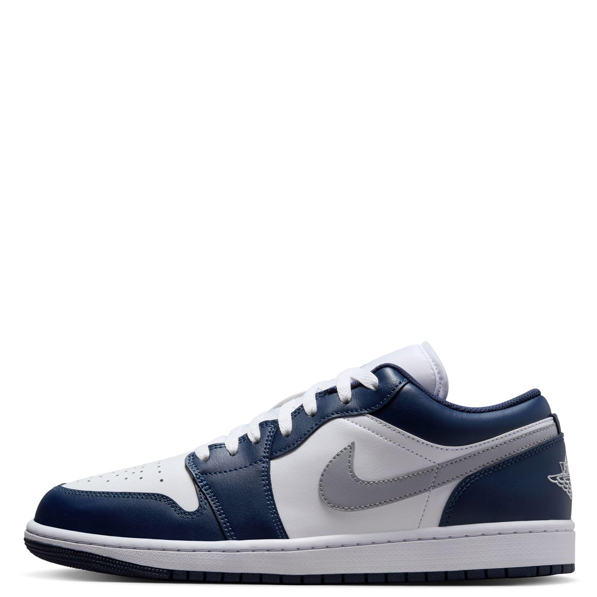 Nike Air Jordan 1 Low Men's Sneakers - Retro Basketball Shoes for Men - Comfortable Casual Walking & Streetwear Fashion - Perfect for Sports, Gym, and Daily Wear
