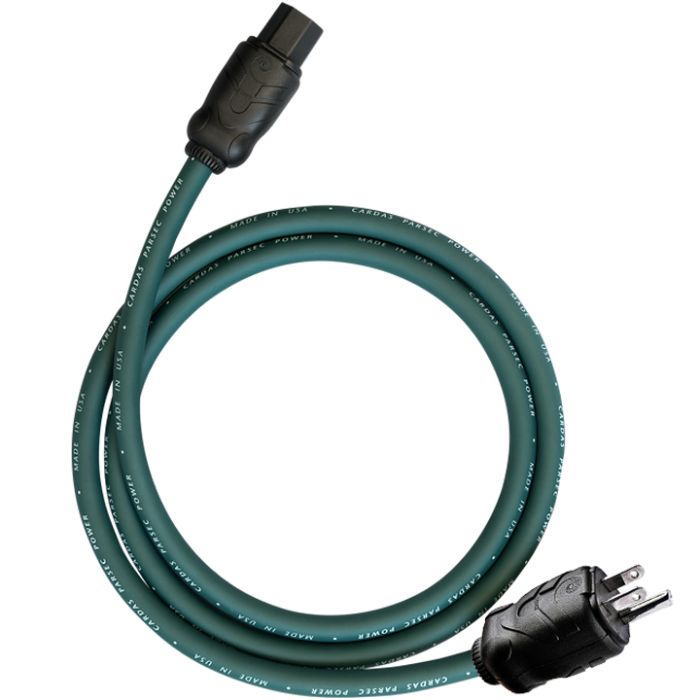 Premium Cardas Audio Parsec Power Cable - High-End Audiophile Grade Power Cord for Home Theater & Hi-Fi Systems - Perfect for Turntables, Amplifiers & Audio Equipment