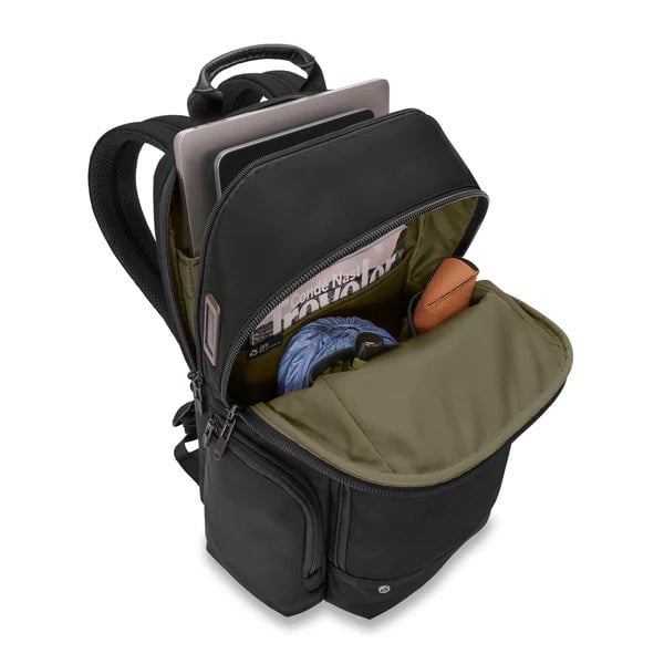 Briggs & Riley HTA Medium Cargo Backpack - Durable Travel Backpack with Multiple Pockets for Laptop, Work & Outdoor Adventures | Perfect for Business Trips, Hiking & Commuting