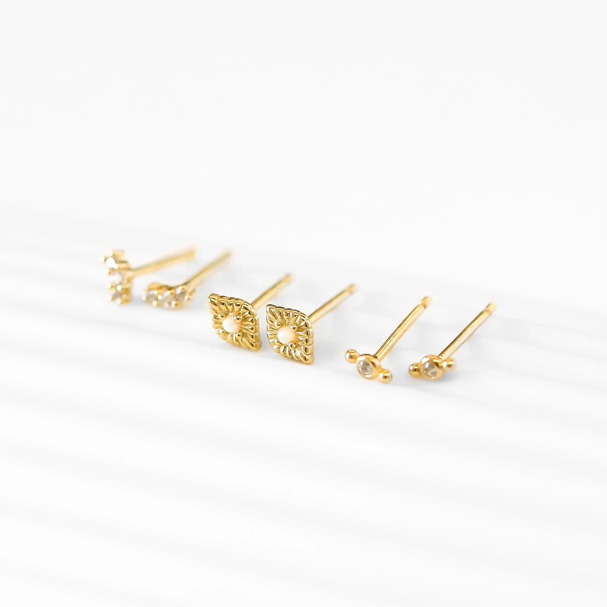 High-Quality Pillar Studs for Jewelry Making - Perfect for DIY Earrings, Necklaces & Bracelets