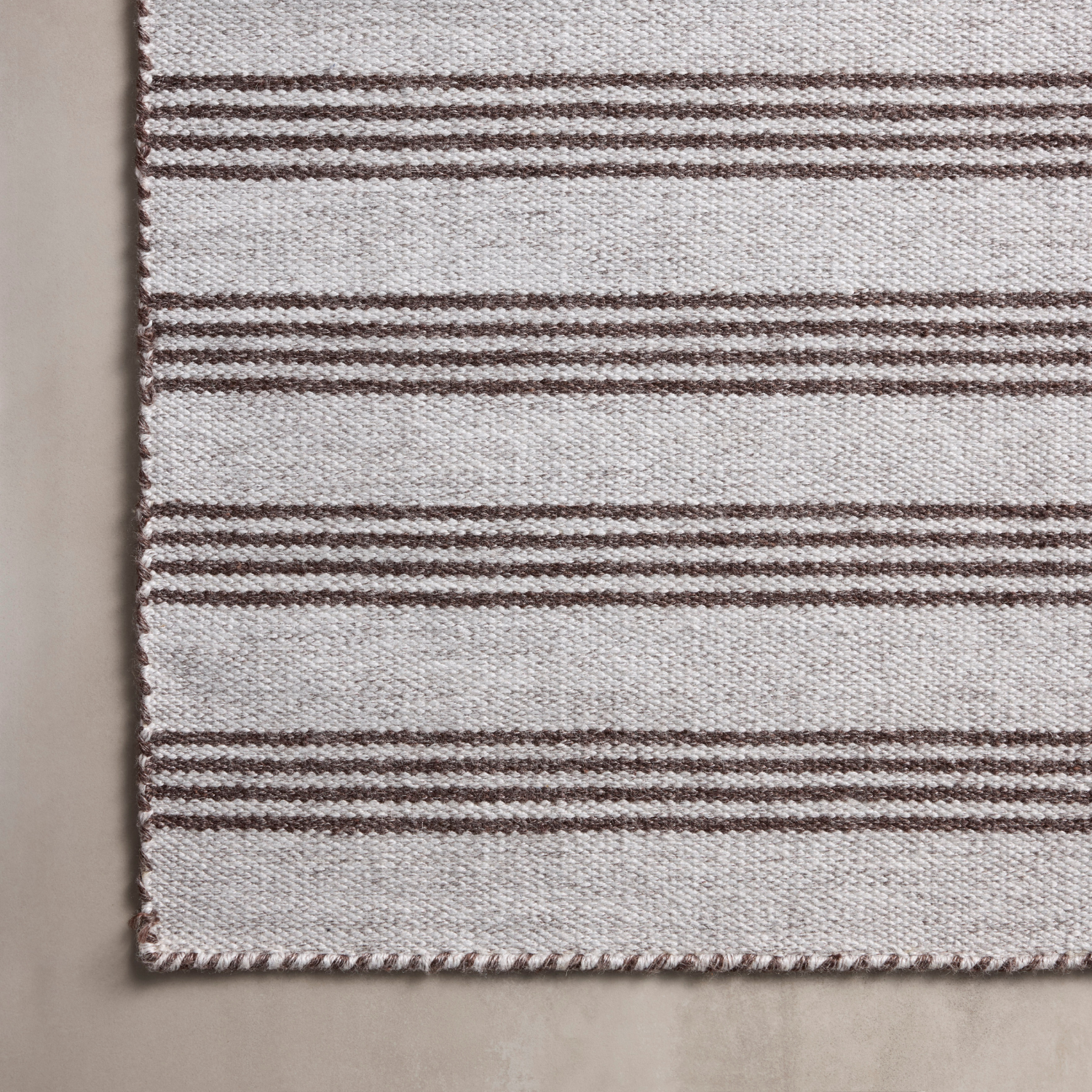 Magnolia Home x Loloi Charlie Silver/Bark Outdoor Rug - Waterproof & Durable Patio Rug for Deck, Porch & Backyard - Perfect for Outdoor Entertaining & Decor