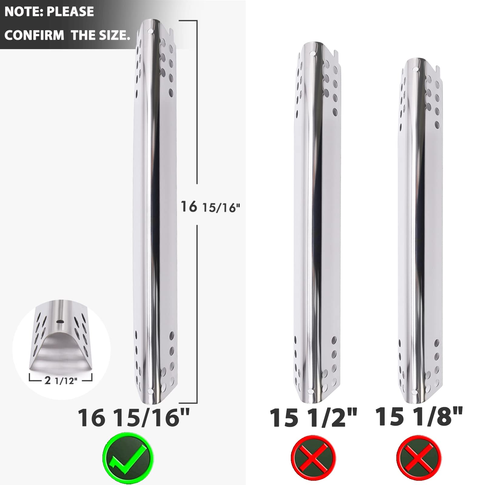 Char-Broil Performance 475 4-Burner Grill Replacement Parts - Heat Plates, Burners, Carryover Tubes & Igniters (Compatible Models: 463347017, 463335517, 463342119, 463276517, 463244819) - Perfect for Outdoor BBQ, Backyard Cooking & Grill Maintenance