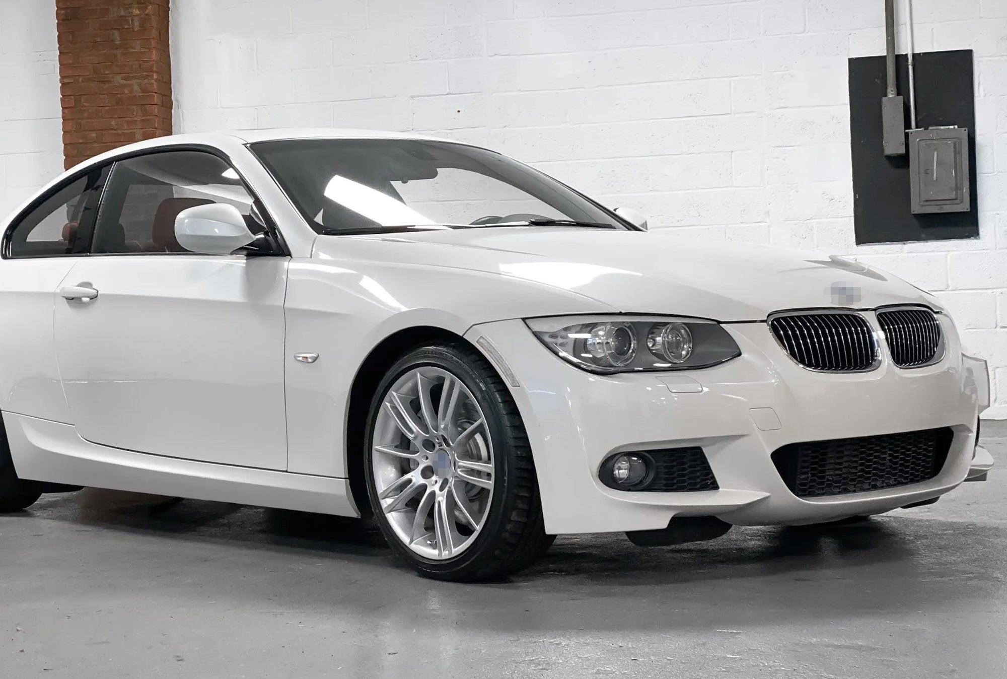 Clear Lens LED Bumper Reflector Replacement for 2007-2012 BMW E92 3 Series - Upgrade Side Marker Lights for Enhanced Visibility & Style (Perfect for Night Driving & Car Customization)