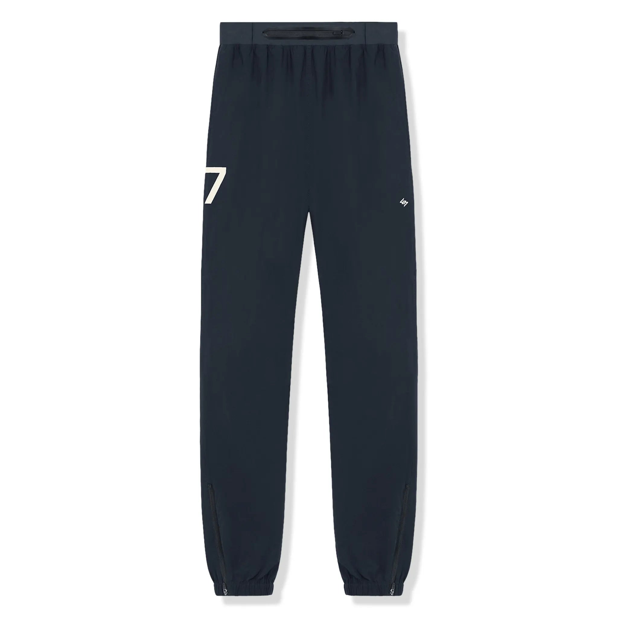 Represent 247 Navy Blue Training Pants - Breathable Quick-Dry Workout Shorts for Men & Women - Perfect for Gym, Running, Yoga & Casual Wear