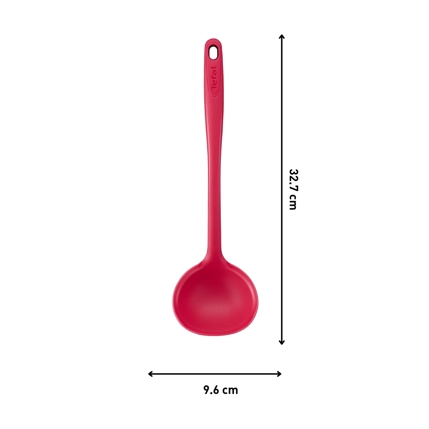 Tefal Ingenio Proflex Silicone Ladle - Heat-Resistant Kitchen Spoon for Cooking, Baking & Serving - Perfect for Sauces, Soups & Non-Stick Pans (Model K1190214)