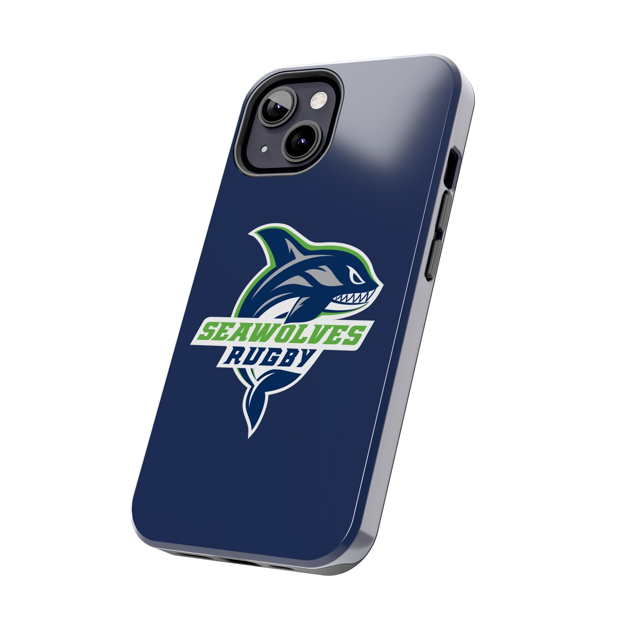 Seawolves Navy Rugged Phone Case - Shockproof & Durable Protection for iPhone & Samsung - Perfect for Outdoor Adventures, Work & Daily Use