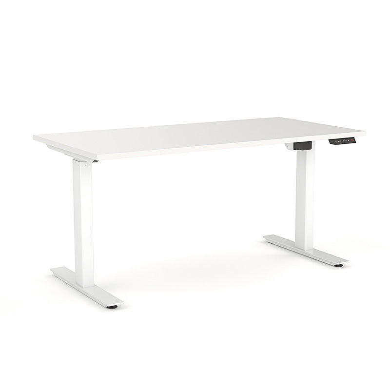 AGILE PRO Electric Height Adjustable Standing Desk - Dual Motor 2 Column Sit to Stand Desk for Home & Office - Perfect for Work, Study & Gaming