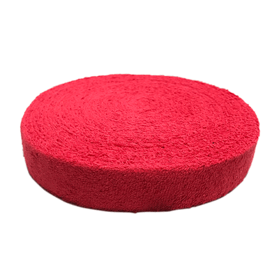 Victor GR 338 Non-Slip Towel Grip Roll - 10 Meter Red Grip Tape for Sports, Gym & Fitness - Perfect for Tennis, Badminton, Golf & Workout Equipment