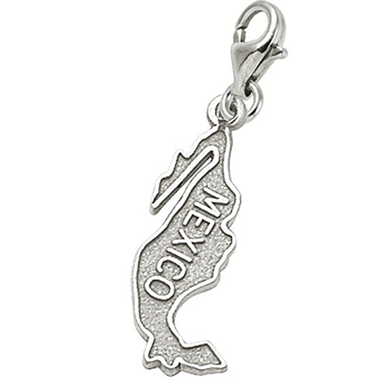 Mexico Charm with Lobster Claw Clasp - Handmade Beaded Charms for Bracelets & Necklaces - Perfect for DIY Jewelry Making & Boho Fashion Accessories