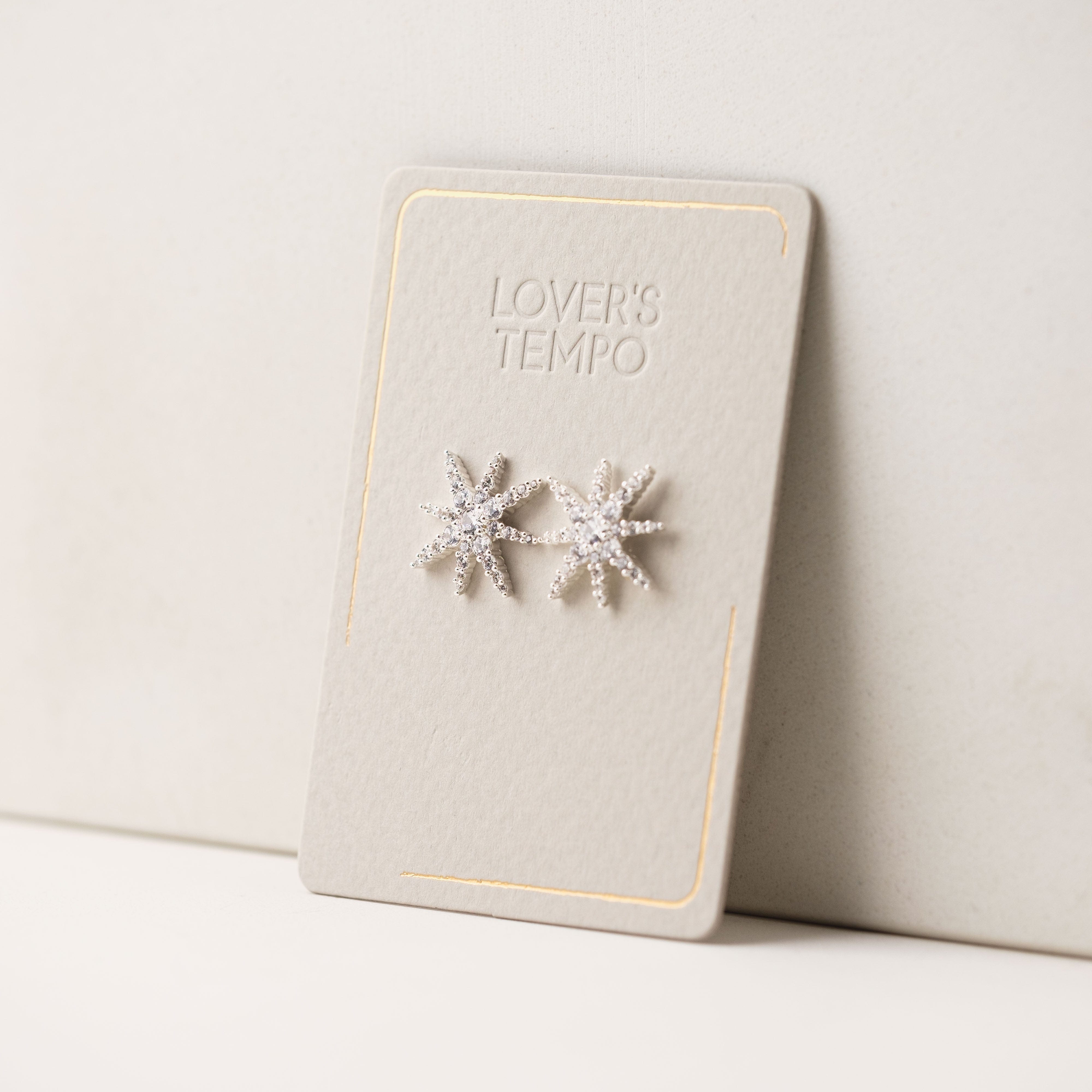 Etoile Silver Star Stud Earrings for Women - Dainty & Elegant Jewelry for Everyday Wear, Parties & Gifts