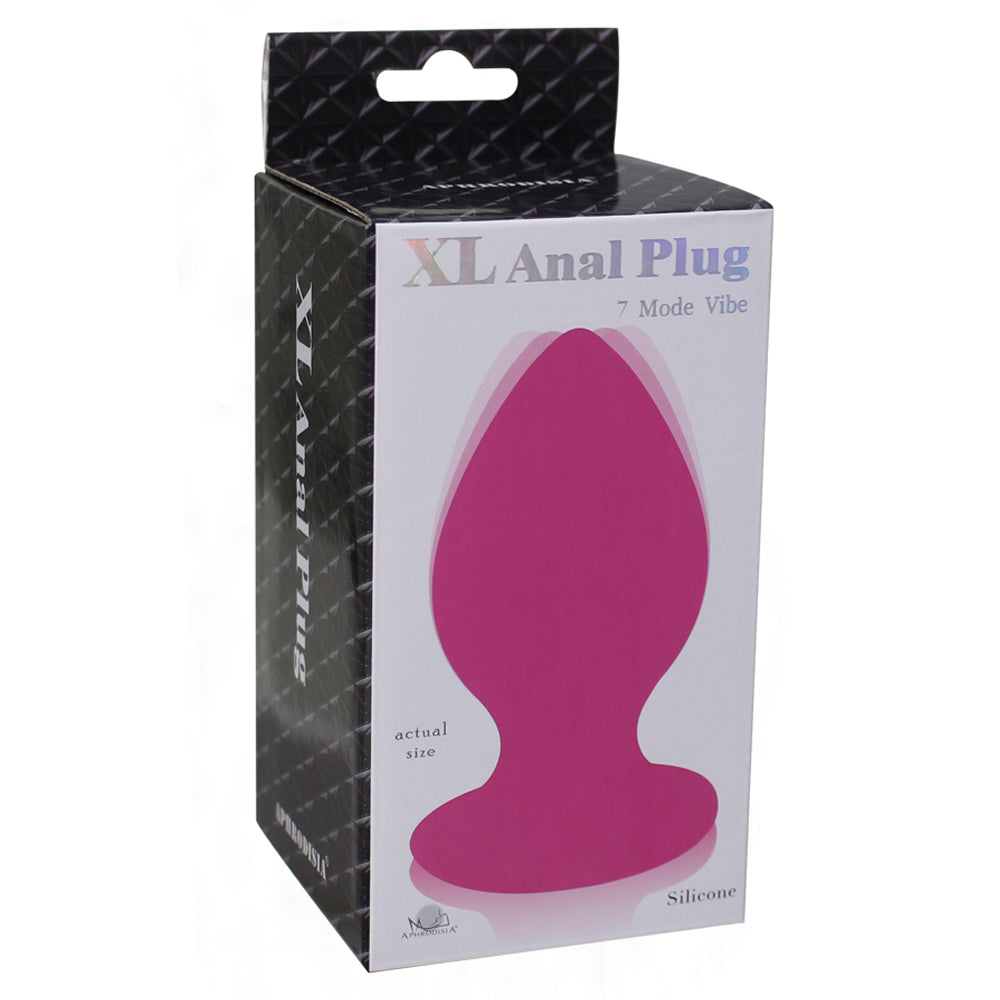 7 Speed Vibrating Anal Plug for Men & Women - XL Size Remote Control Prostate Massager for Enhanced Pleasure - Perfect for Couples Play & Solo Exploration