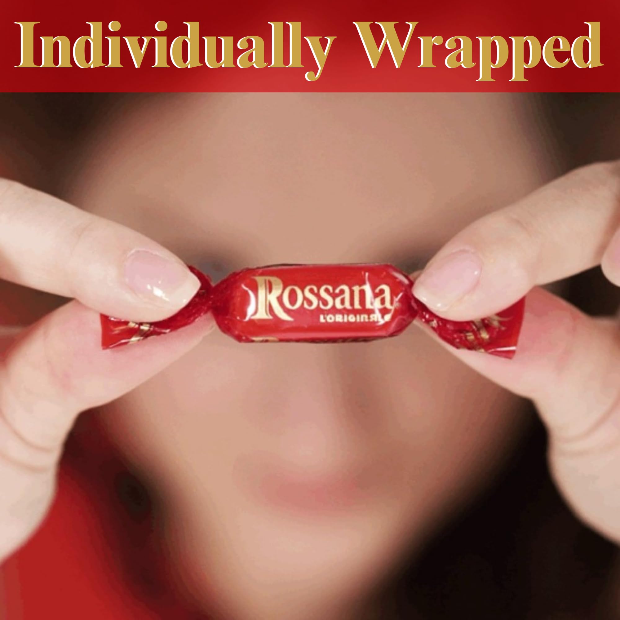 Rossana Hard Candy - Italian Filled Candy (1lb) for Gifts & Parties
