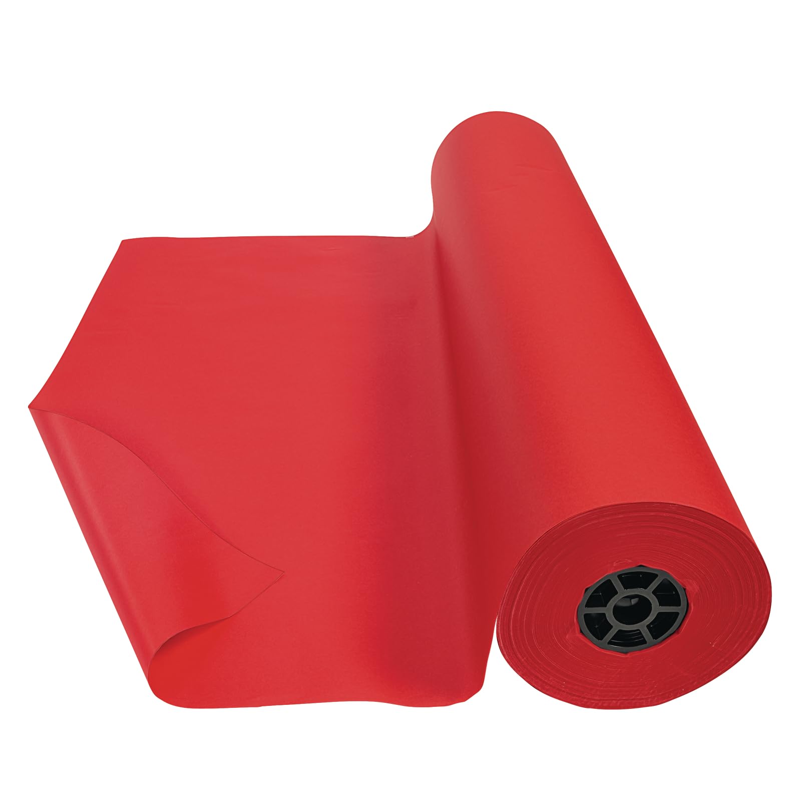 Colorations Dual Surface Flame Red Art Paper Roll - 36