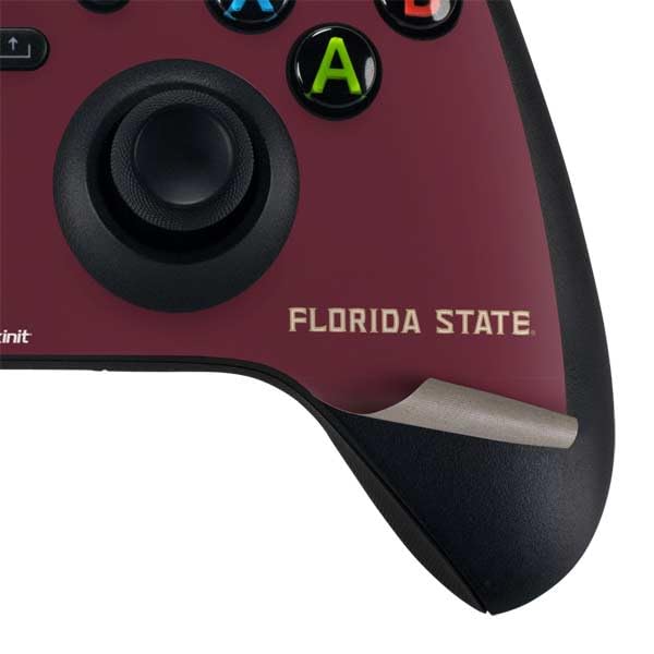 Officially Licensed Florida State FSU Seminoles Gaming Skin Decal for Xbox Series X Bundle - Custom Console Protection & Team Spirit for Gamers
