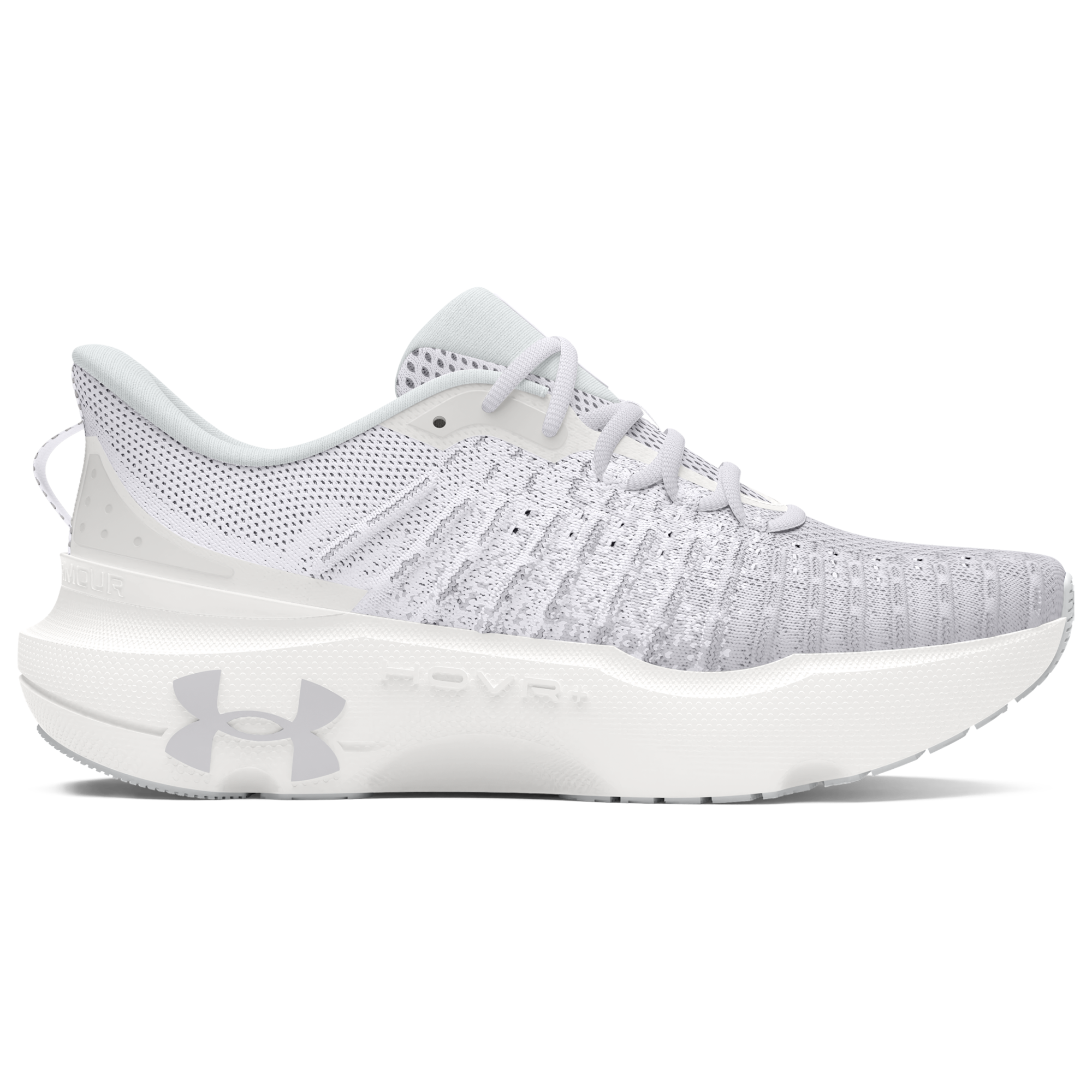 Under Armour Infinite Elite Men's Running Shoes - White/Grey, Size 13 D Medium - Lightweight Athletic Shoes for Jogging, Gym Workouts & Daily Wear