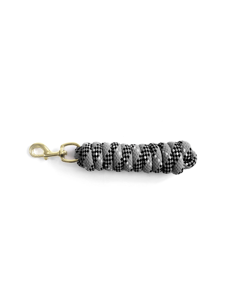 KM Elite Thick Cotton Lead Rope for Horses - Durable & Soft Training Lead with Brass Hardware - Perfect for Trail Riding, Show Prep & Daily Horse Care