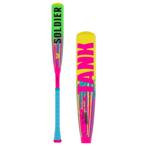 2025 SOLDIER TANK USSSA Youth Baseball Bat - Lightweight Aluminum Alloy Bat for Kids & Teens - Perfect for Little League, Travel Ball & Backyard Practice