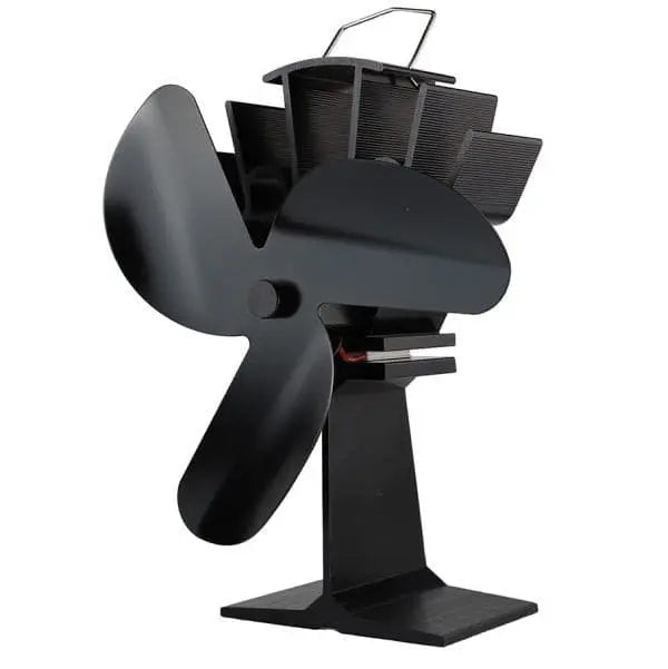 3 Blades Wood Stove Fan VDSF613S - Efficient Heat Circulation for Fireplace, Cabin, and Home Heating - Eco-Friendly Silent Operation for Winter Warmth