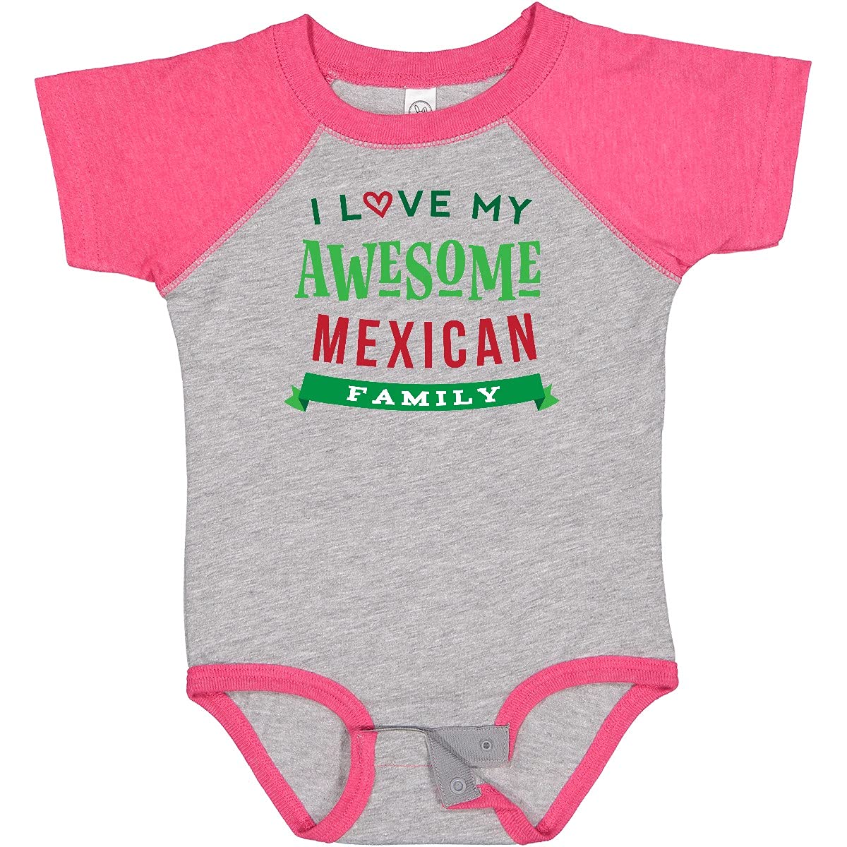Inktastic Mexican Family Reunion Baby Bodysuit - Cute Hispanic Heritage Outfit for Infants, Toddler & Newborns - Perfect for Family Gatherings, Cultural Celebrations & Photo Shoots