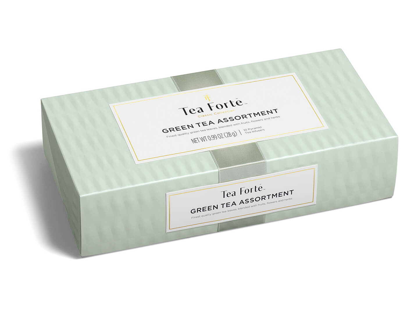 Premium Green Tea Gift Box Set - Organic & Deluxe Tea Assortment for Gifting, Home, Office & Relaxation | Petite Presentation Box