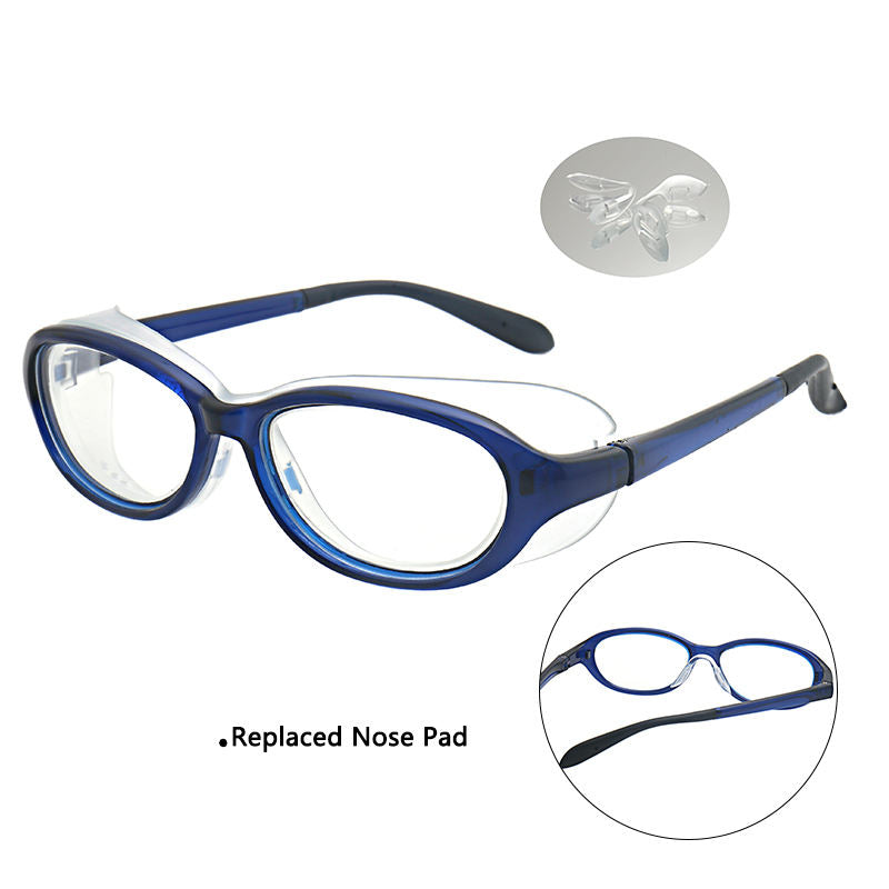 Japanese Anti-Pollen Protective Glasses with Blue Light Blocking - Allergy Relief & Eye Protection for Outdoor Activities & Digital Screen Use