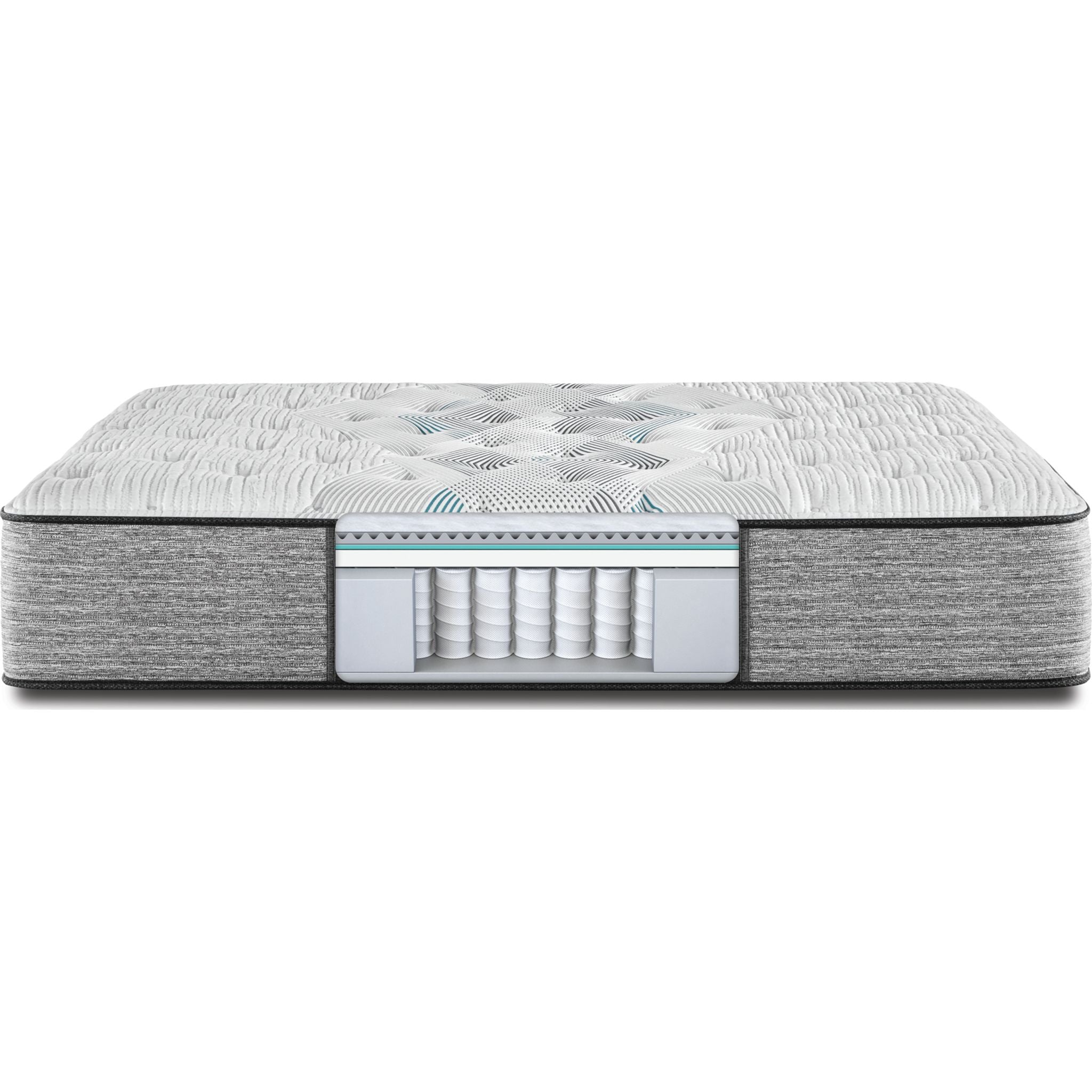 Beautyrest Harmony Lux Endurance Tight Top Innerspring 12 Inch Mattress - Queen Size, Medium Firm Support for Back Pain Relief, Cooling Gel Memory Foam Hybrid - Perfect for Master Bedroom & Guest Room Comfort