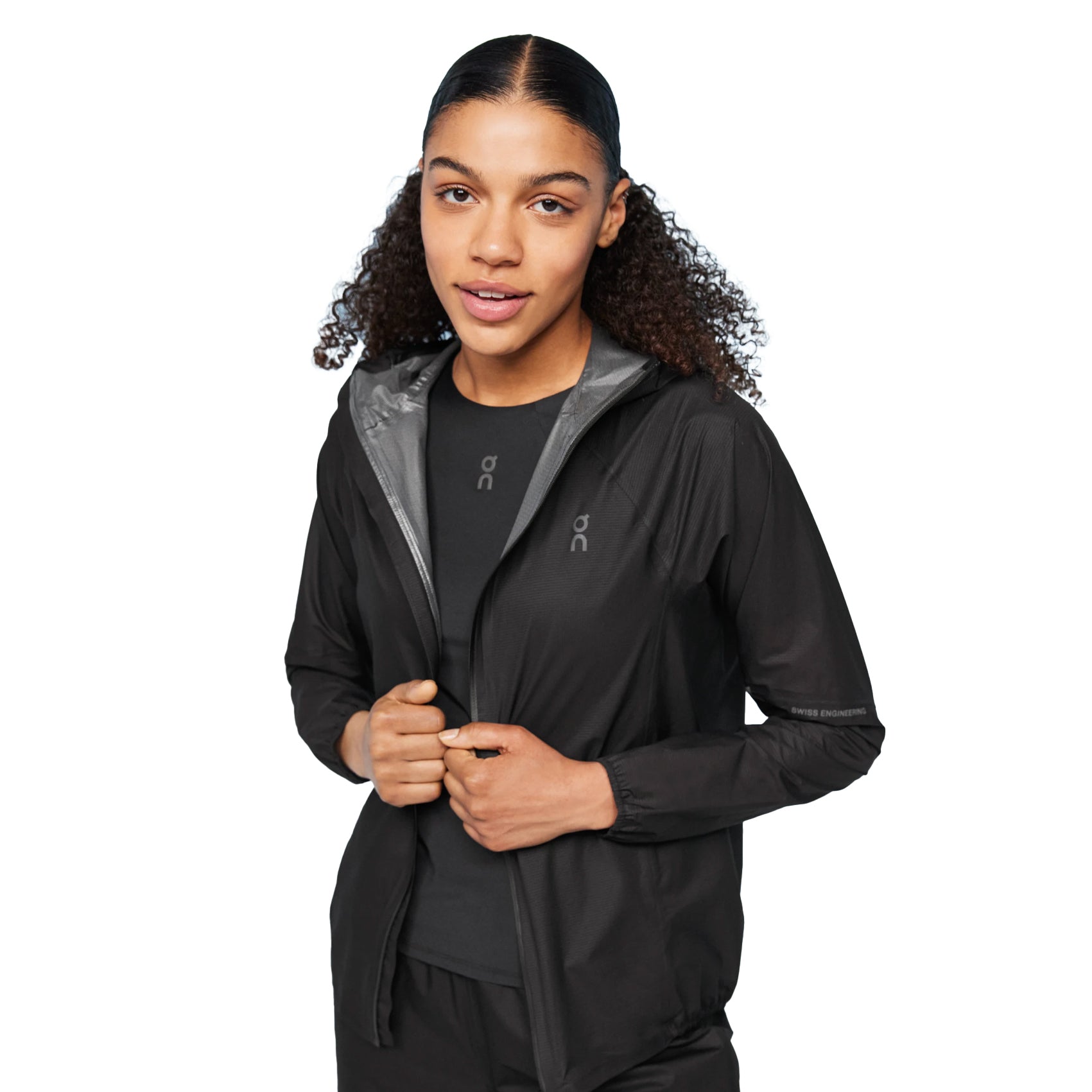 Women's On Running Ultra Waterproof Jacket - Lightweight Windproof Raincoat for Hiking, Running & Outdoor Activities