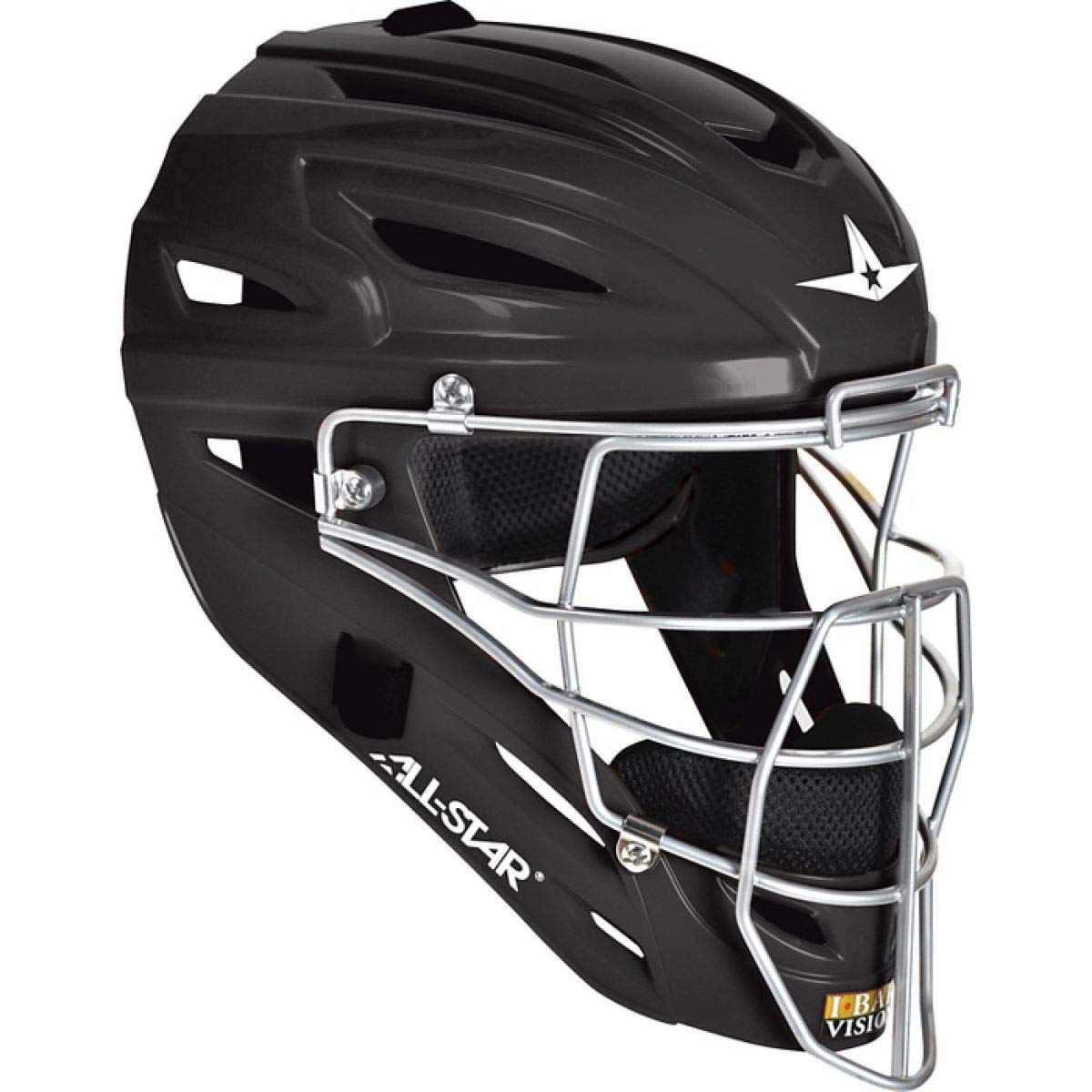 All Star MVP2400 Youth Baseball Catcher's Helmet - Ultra Lightweight & Comfortable - Perfect for Little League, High School & Travel Baseball Teams