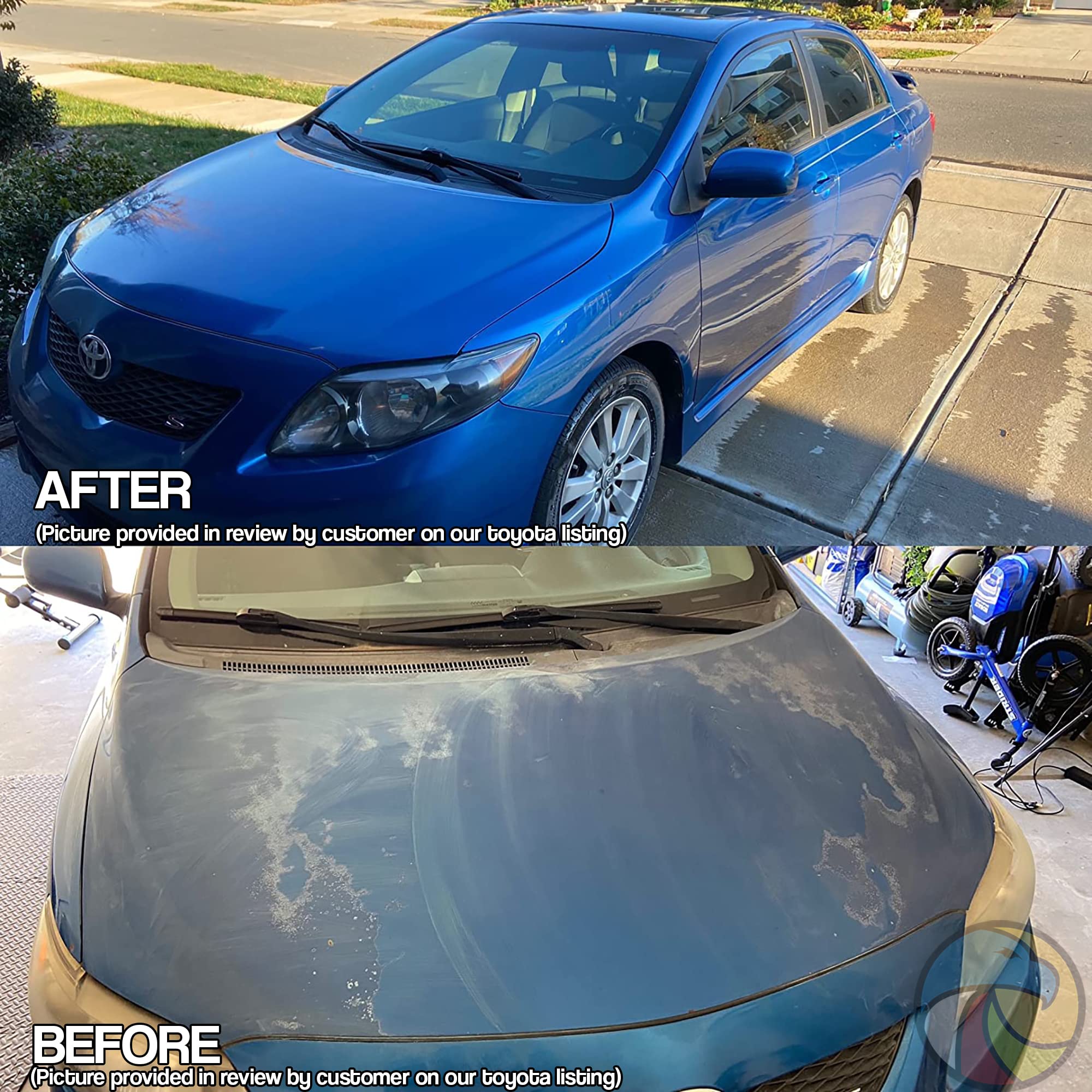 BMW 317 Orient Blue Metallic Touch Up Paint - Exact Color Match for Scratches & Chips | Premium Automotive Paint Jar for DIY Car Repair | Perfect for BMW Models in Orient Blue Metallic