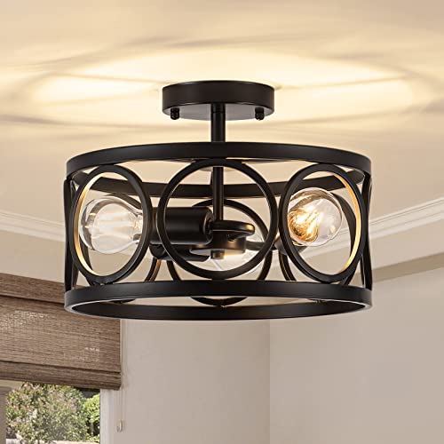 Black Ceiling Light