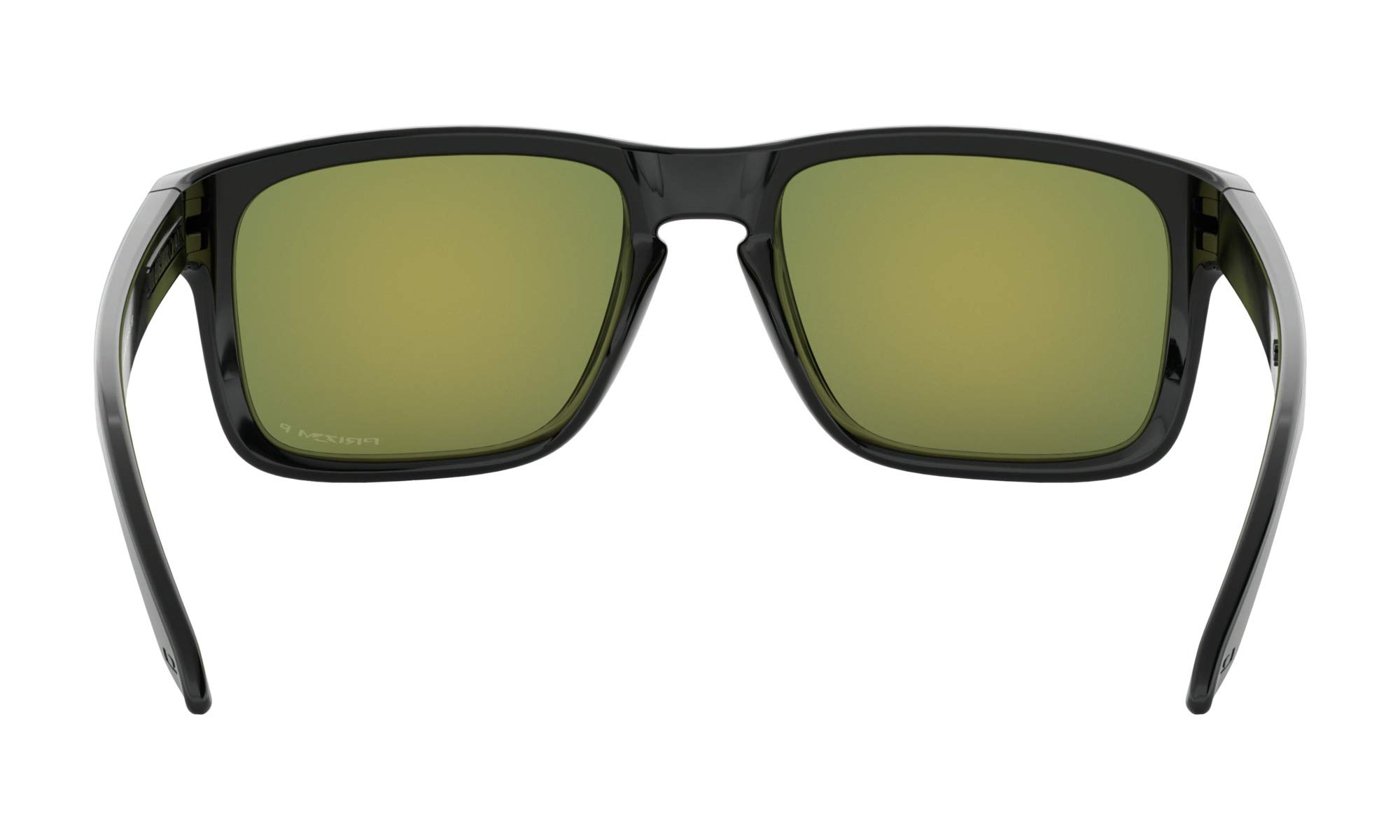 Oakley Holbrook Polarized Sunglasses - Polished Black Frame with Prizm Ruby Lens (57mm) OO9102-F155 - Perfect for Outdoor Sports, Driving & Everyday Wear