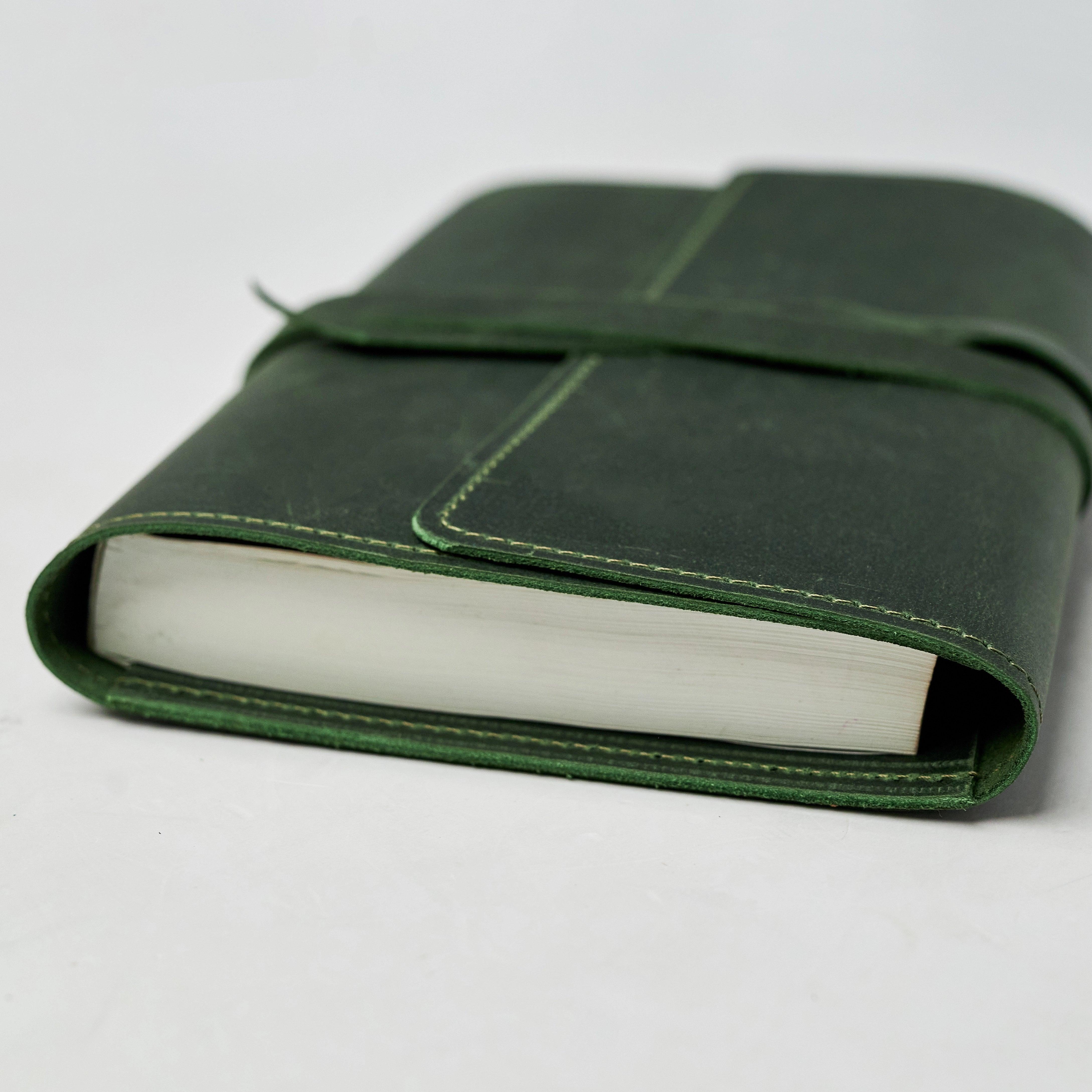 Genuine Leather Bible Cover - Premium Handmade Bible Case for Men & Women - Perfect for Church, Travel, and Daily Bible Protection