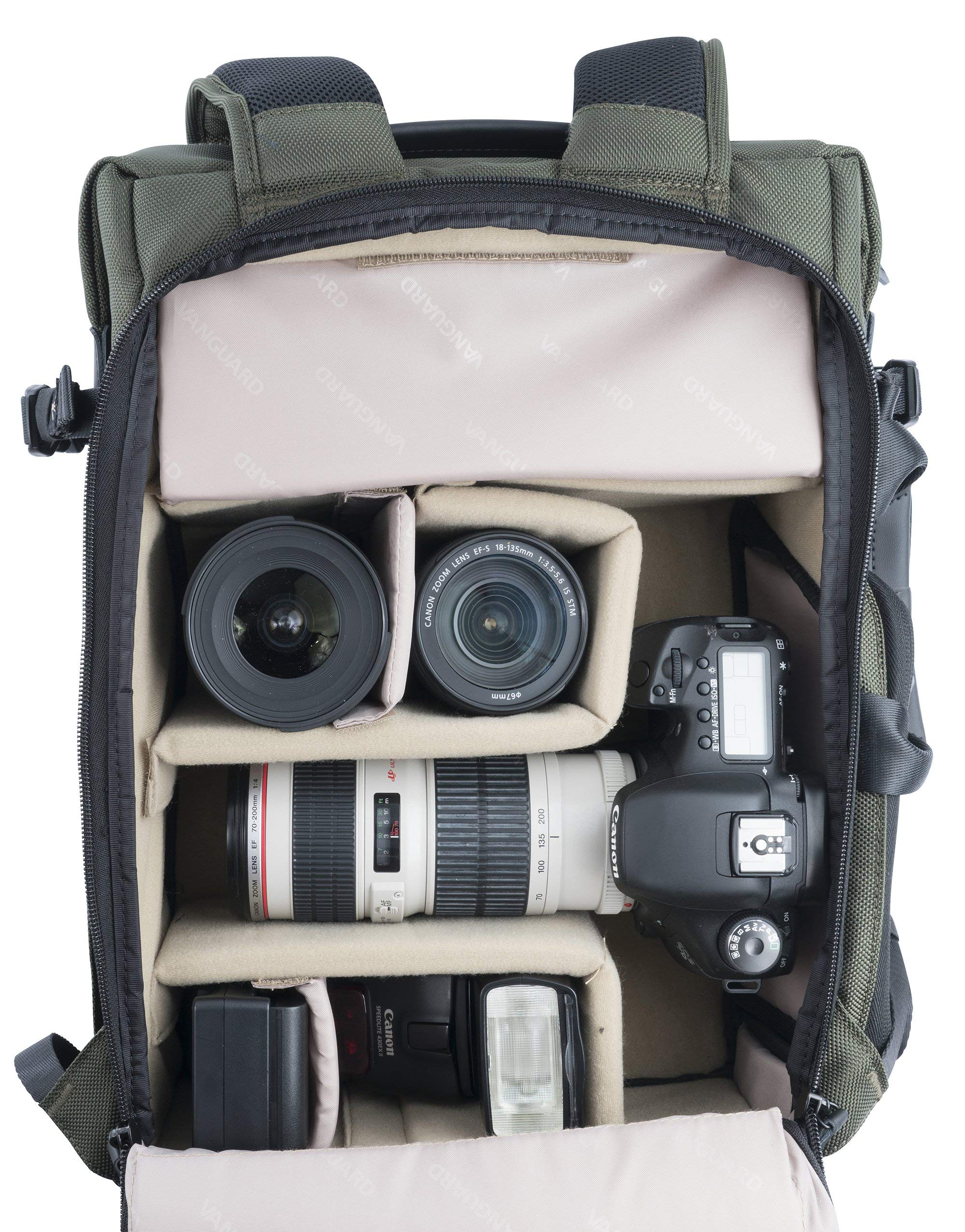 Vanguard Backpack - Durable & Waterproof Hiking Backpack for Men & Women - 40L Travel Backpack with Laptop Compartment - Perfect for Outdoor Adventures, Camping, Hiking & Daily Commute